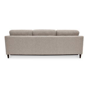 Moe's Bridgers Power Recliner Sofa in Warm Grey