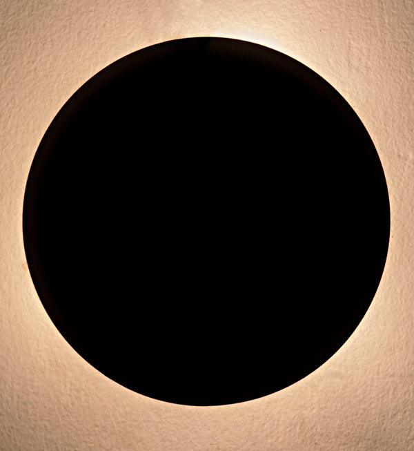 Shadow Sconce, Black Steel
