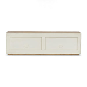 Redondo Media Console in Bleached Alder