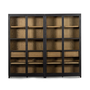 Millie Double Cabinet - Drifted Oak Veneer