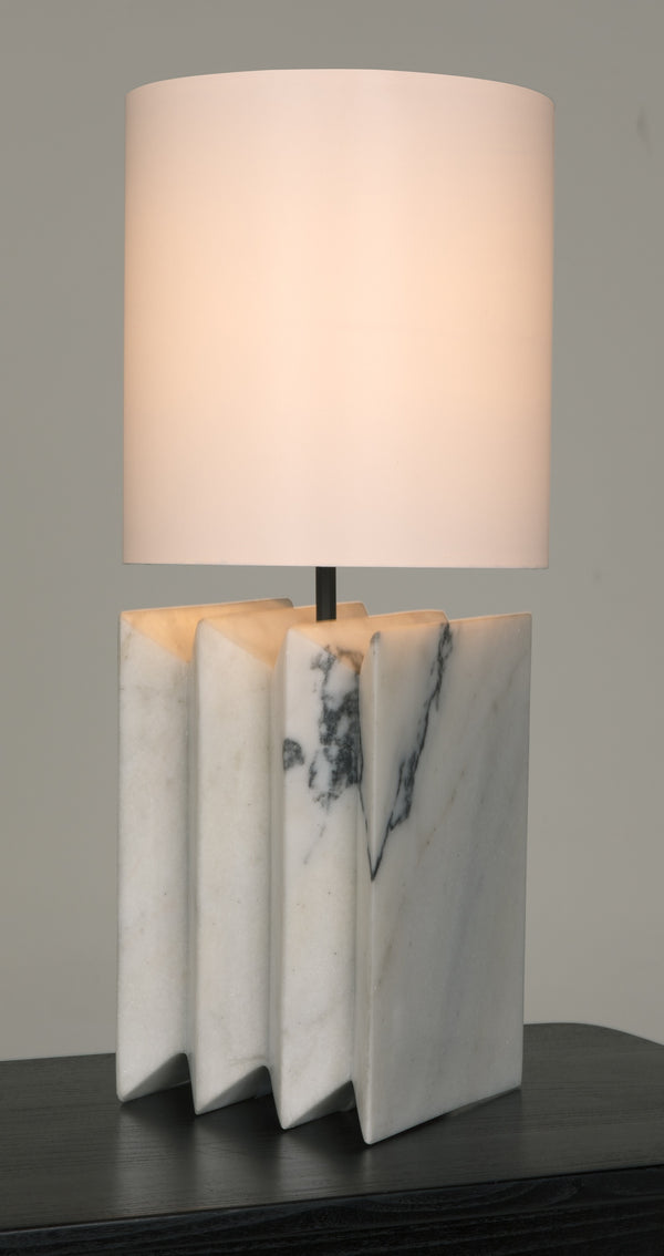 Jman Lamp with Silk Shade
