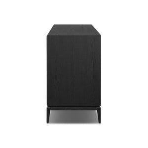 Rosenell 6 Drawer Dresser - Black Paper Cord