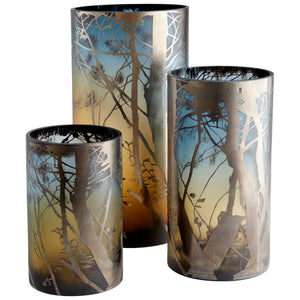 Miombo Vase in Green and Blue