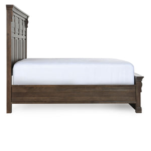 Adelaide Solid Wood Queen Bed - Cocoa Brown