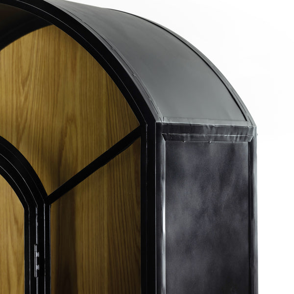 Belmont Cabinet Oak In Black