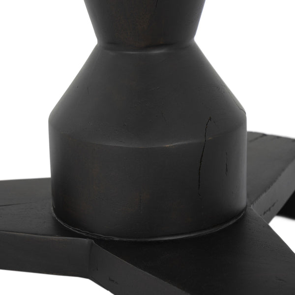 Rivi End Table - Dark Reclaimed