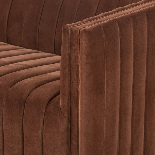 Augustine Sofa In 97" In Surrey Auburn