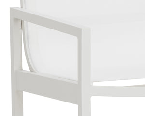 MERANO DINING ARMCHAIR - WHITE