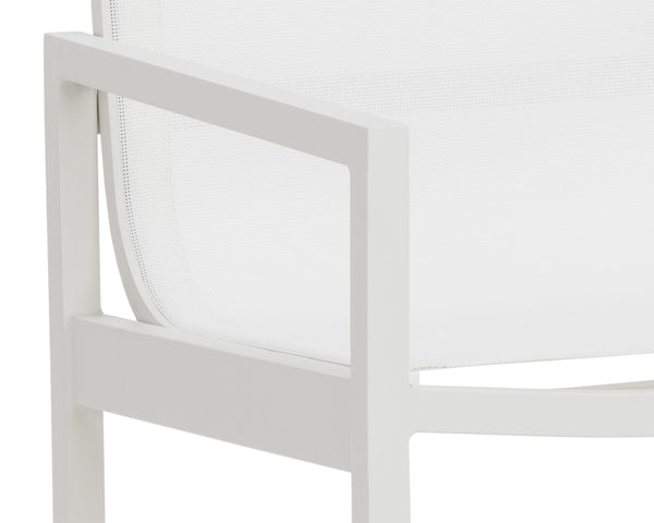 MERANO DINING ARMCHAIR - WHITE