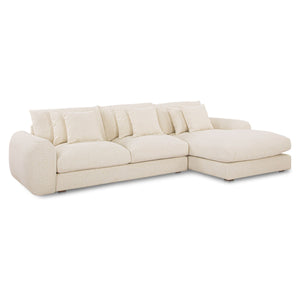 Moe's Berga Sectional Right Oat Upholstered