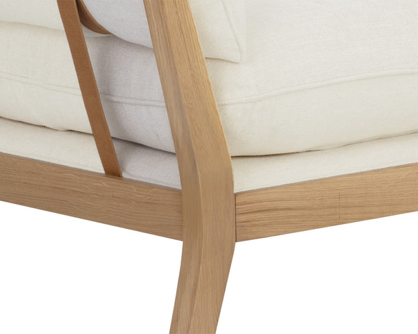 ADELINA DAYBED - HEATHER IVORY TWEED