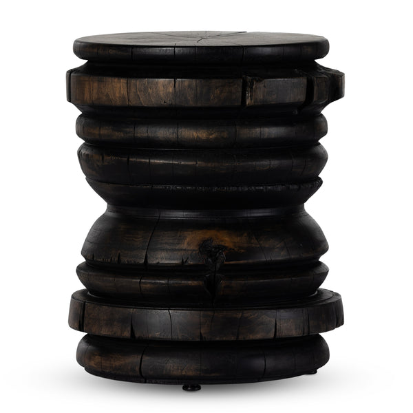 Judah End Table In Rubbed Black