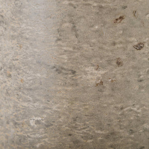 Concrete Bar Stool, Chamcha Wood Seat, Grey 