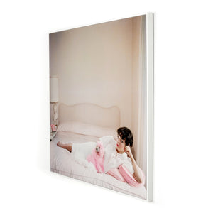 Joan Collins Relaxes (48" X 48") In Slim Aarons's Showcase In Photography Art