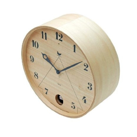 Pace Wall Clock - Natural