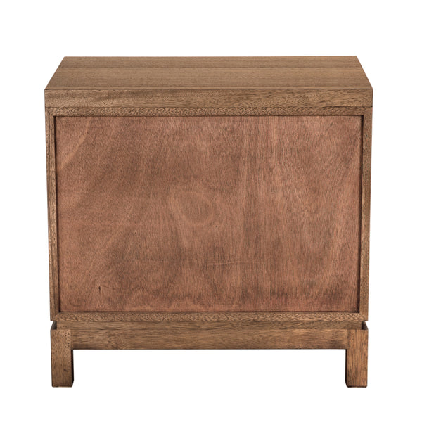 Musashi 2 Drawer, Small, Dark Walnut