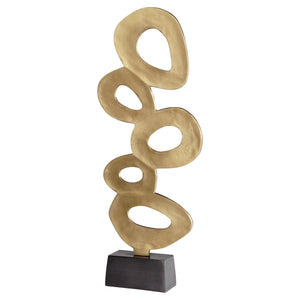 Chellean Lux #2 Sculpture in Gold