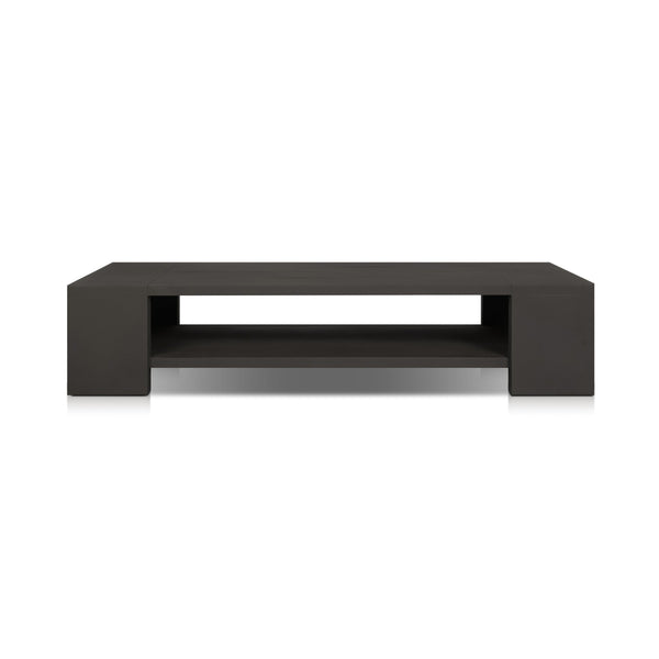 Roca Outdoor Metal Coffee Table - Bronze