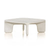 Dante Coffee Table In White Concrete