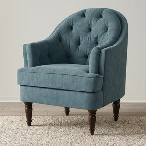 Moe's Pandora Accent Chair in Light Blue