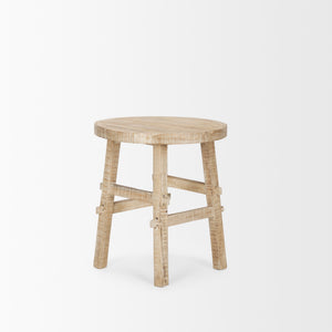 Rosie Small Blonde Wood End Table