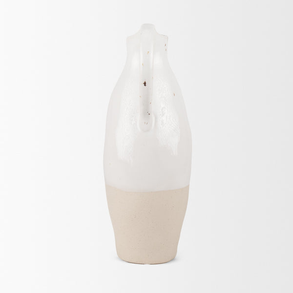 Valora Black Speckled Cream w/ Light Beige Ceramic Jug