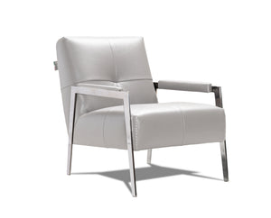 Arlo Arm Chair in Light Grey