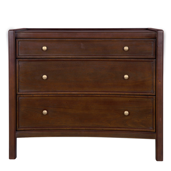 Hampton Side Table Hand Rubbed Brown