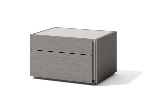 Nelly Right Facing Night Stand in Grey