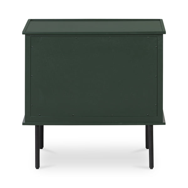 Reagan Nightstand with Metal Handles