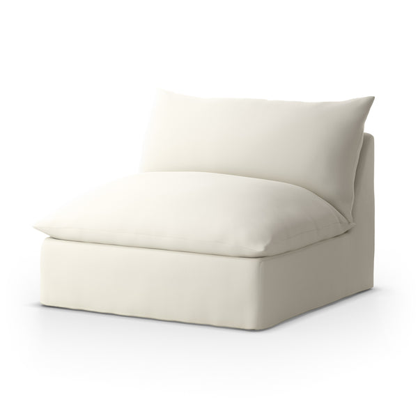 Grant Outdoor Swivel Chair In Faye Cream