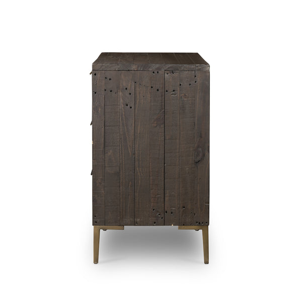 Wyeth 6 Drawer Dresser-Dark Carbon