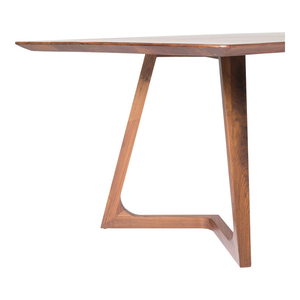 Moe's Godenza Rectangular Walnut Dining Table