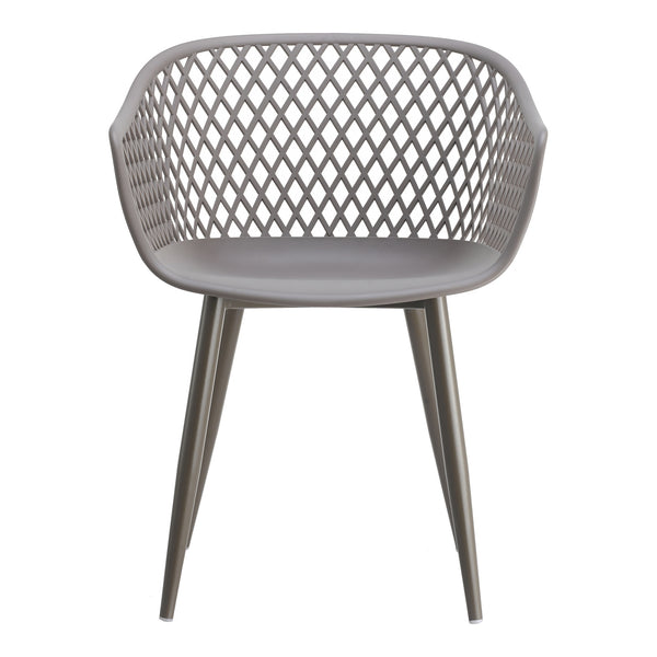 Moe's Piazza Outdoor Chair Set of 2 in Grey
