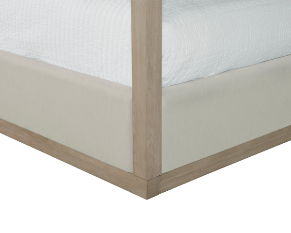 HOYOS CANOPY BED - KING - TOPAZ BEIGE