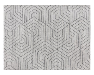 MAZEY HAND-LOOMED RUG - GREY - 9' X 12'