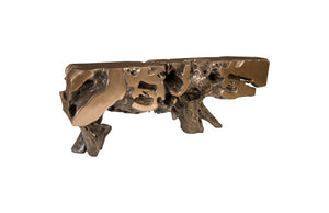 Freeform Console Table,Bronze , Extra Large