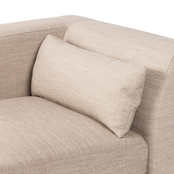 Sena Sectional In Alcala Wheat And Almond