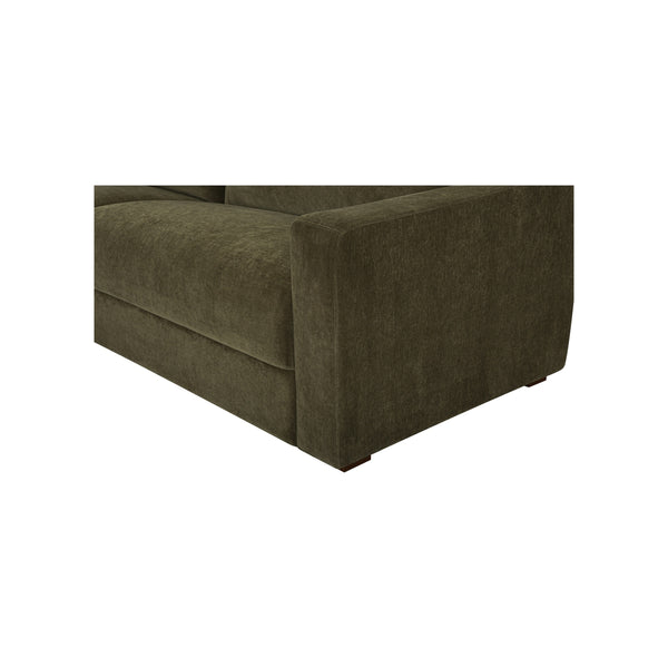 Farrow Sectional in Cedar Green with Left Chaise
