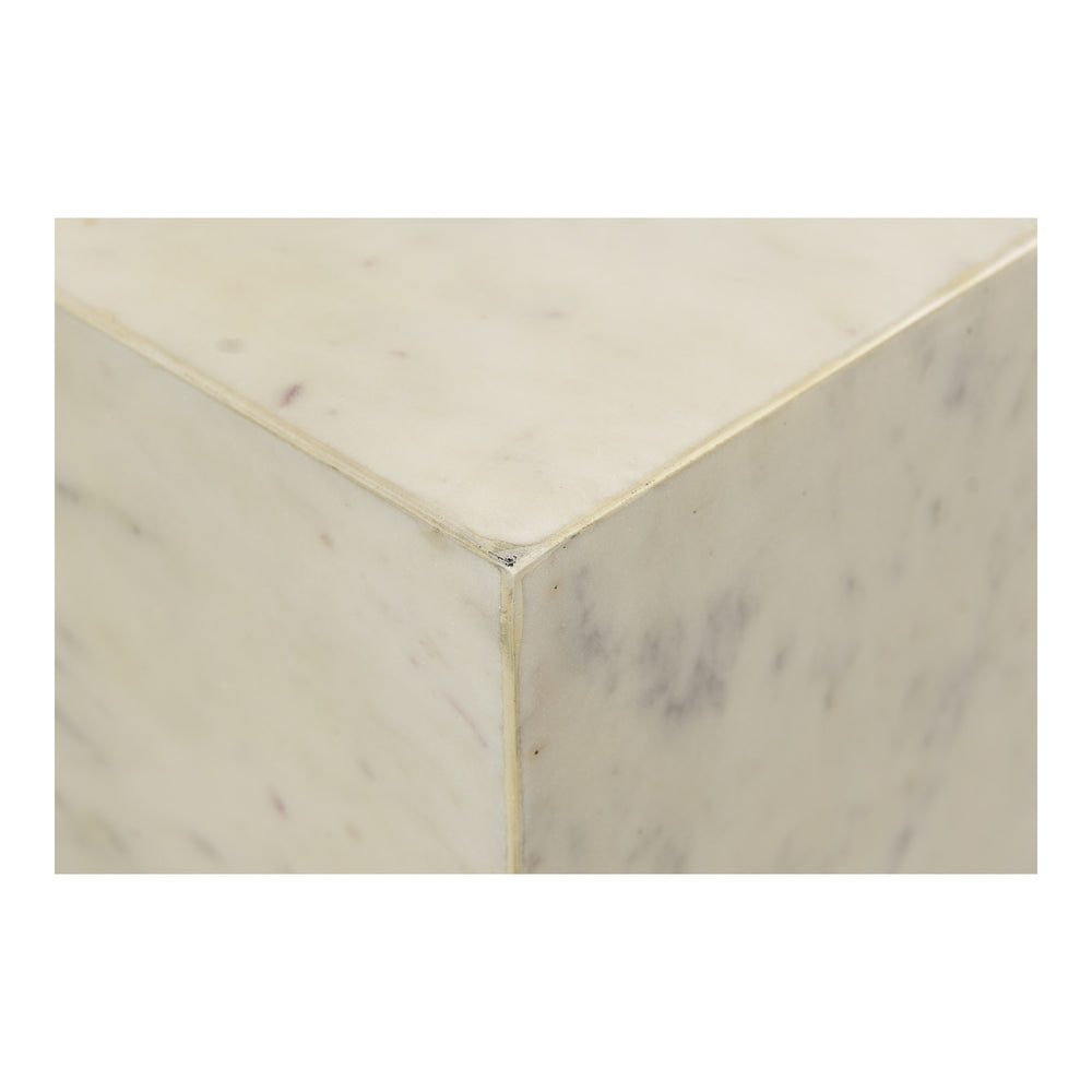 Moe's Nash White Marble Coffee Table