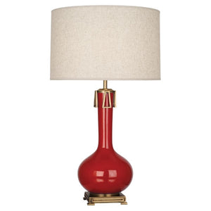 Ruby Red Athena Table Lamp