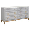 Azure Carrera 6-Drawer Double Dresser