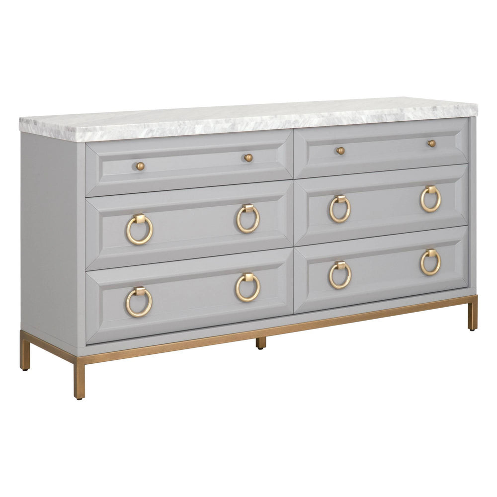 Azure Carrera 6-Drawer Double Dresser