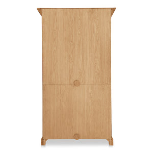 Moe's Raymond Tall Cabinet in Natural Finish