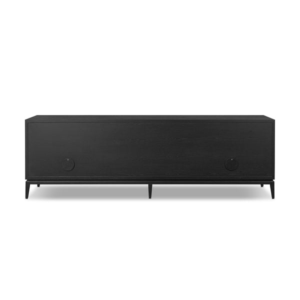 Rosenell Media Console - Black Paper Cord
