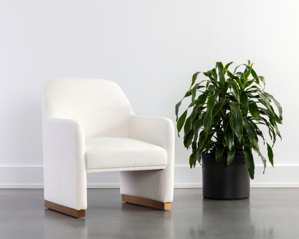 JAIME LOUNGE CHAIR - FIOR VANILLA