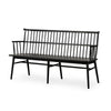 Aspen Large Bench In Black Oak