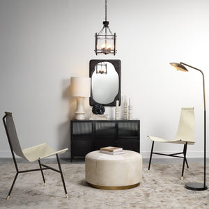  Vitrino 6 Door Iron Console