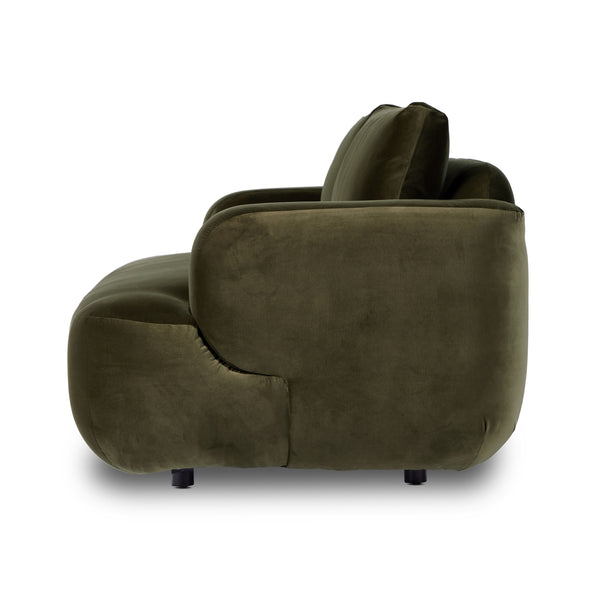 Benito Sofa In 90" In Surrey Olive