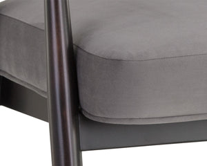 CALLEM DINING ARMCHAIR - ANTONIO CHARCOAL